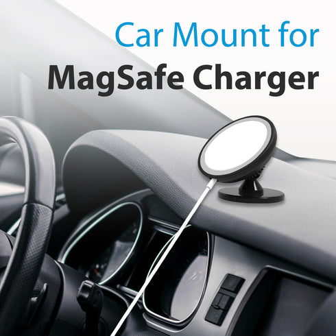 Dashboard Phone Stand Holder Compatible with MagSafe Wireless Charger